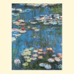 Waterlilies by Claude Monet, Vintage Impressionism postcards