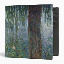 Waterlilies Vinyl Binders