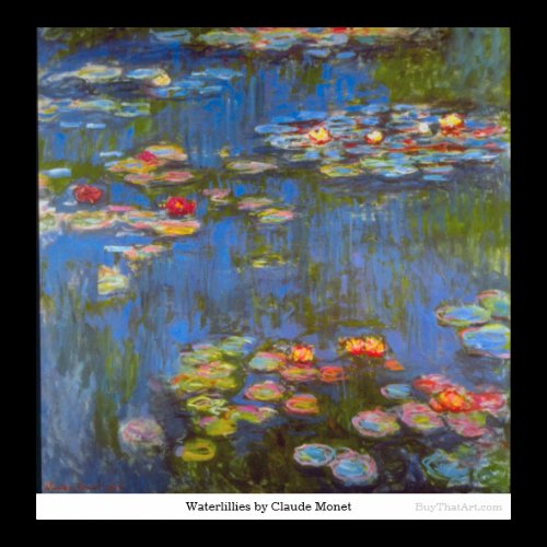 Waterlillies by Claude Monet Print