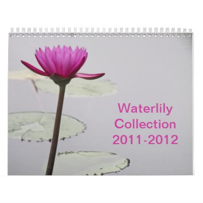 Waterlily Collection Wall Calendar Waterlily Collection Wall Calendar