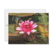 Waterlily invitations by creativewizzard Waterlily invitations