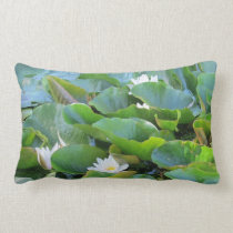 Waterlily Lumbar PIllow pillows