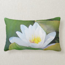 Waterlily Lumbar PIllow pillows