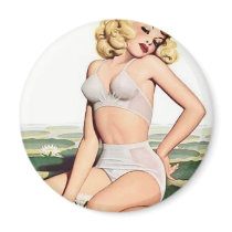 Waterlily Magnet