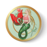 Waterlily Mermaid buttons