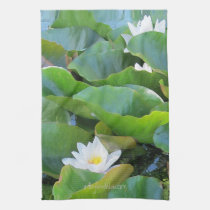Waterlily MoJo Kitchen Towel kitchen towels