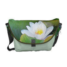 Waterlily Rickshaw Messenger Bag