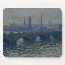 Waterloo Bridge, 1902 Mousepads