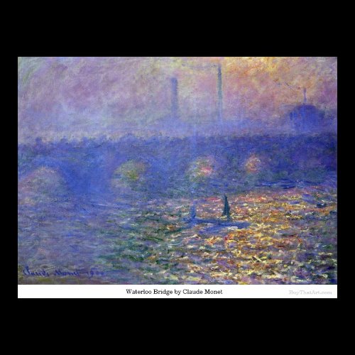 Waterloo Bridge by Claude Monet Posters