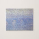 Waterloo Bridge, Effect of Mist by Claude Monet Jigsaw Puzzles