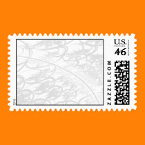 Watermark Fractal Design Stamp