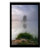 fog, pond, water, reflection, island, solitair,