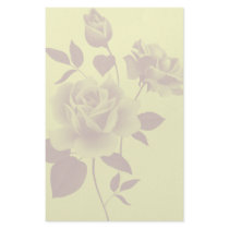 Watermark Roses Paper Stationery