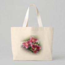 Watermellon lillies bags