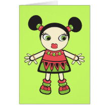 Watermelon baby greeting cards