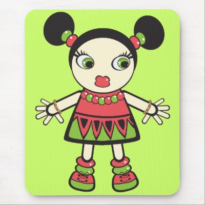 Watermelon baby Mousepad by VioDeSign