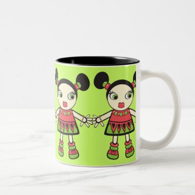 Watermelon baby Mug by VioDeSign