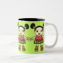 Watermelon baby mugs by VioDeSign Watermelon baby mugs