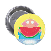Watermelon Baby Pins
