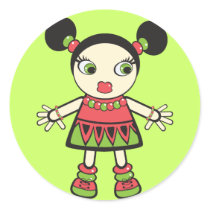 Watermelon baby stickers