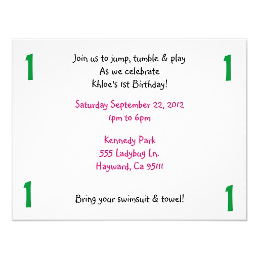 Watermelon Birthday Invite