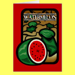 Watermelon cards