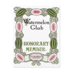 Watermelon Club Ragtime Postcards