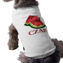 Watermelon Czar pet clothing by czarshop Watermelon Czar pet clothing