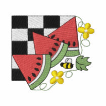 Watermelon embroidered shirts