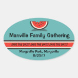 Watermelon Family Reunion Save the Date Stickers