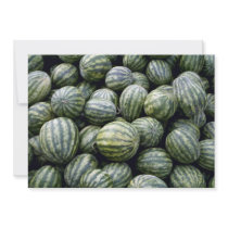 Watermelon, Gausu Province, China Invitation