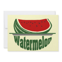 Watermelon Personalized Invites