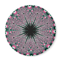Watermelon Kaleidescope magnets