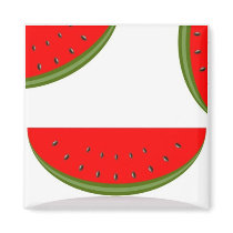 Watermelon magnets by EveStock Watermelon magnets