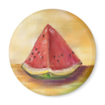 watermelon refrigerator magnets