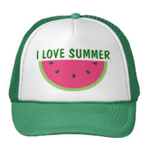 Watermelon Mesh Hats