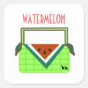 Watermelon Picnic Basket Sticker