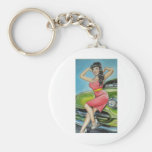 Watermelon pop candy pin up key chains