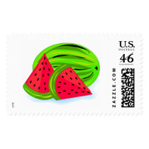 Watermelon postage by Maria_K_Bell Watermelon postage