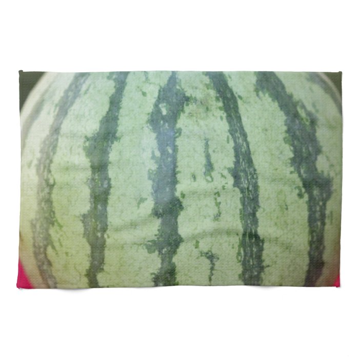 Watermelon round hand towel