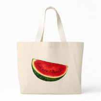 Watermelon Slice Canvas Bag