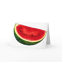 Watermelon Slice Greeting Card