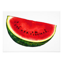 Watermelon Slice Custom Invite