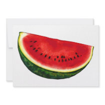 Watermelon Slice Custom Invite
