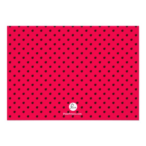 Watermelon Slice Invitation