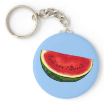 Watermelon Slice Key Chains