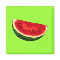 Watermelon Slice Refrigerator Magnet