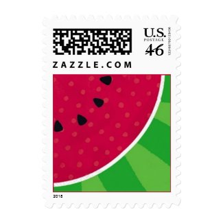 Watermelon Slice Postage stamp
