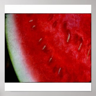WATERMELON SLICE print
