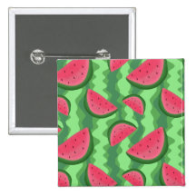 Watermelon Slices Pattern Pins